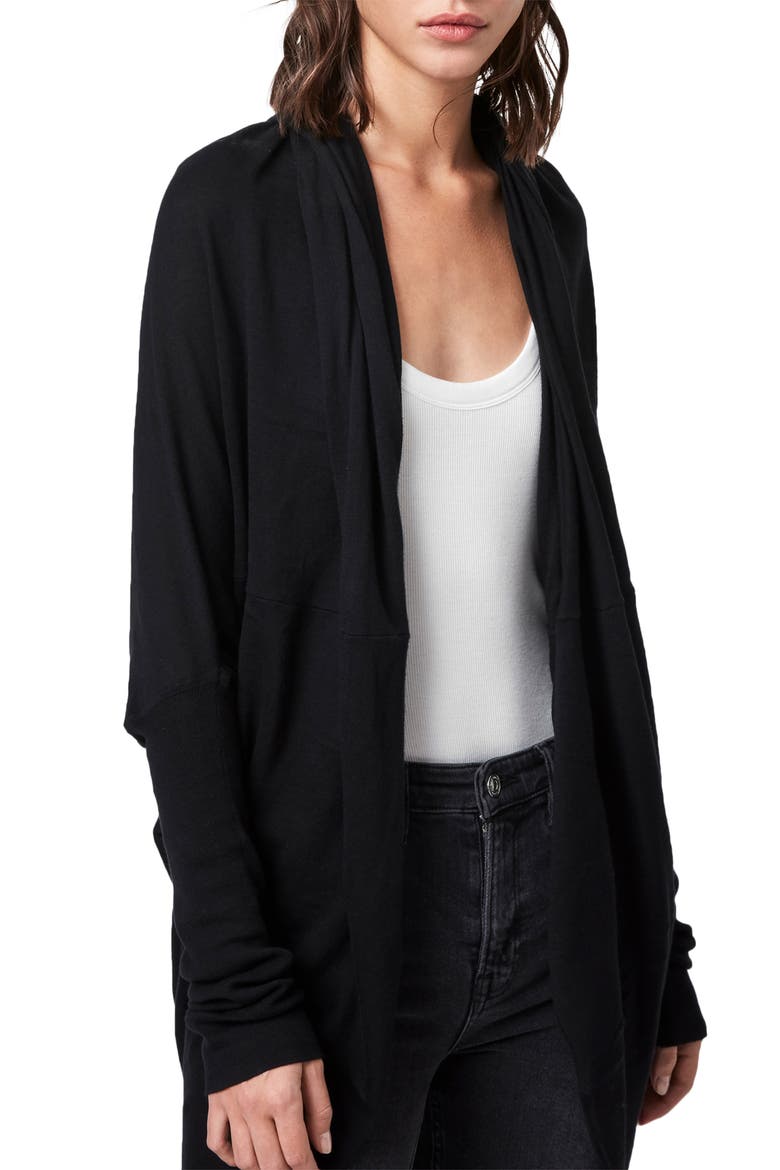 Itat Shrug Cardigan, Main, color, BLACK
