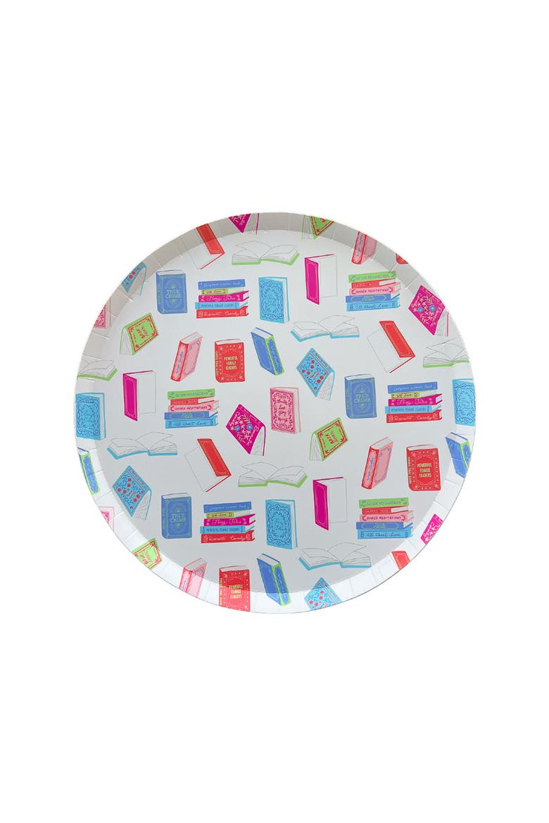 Book Club Dessert Plates, Main, color, Assorted Pre-Pack