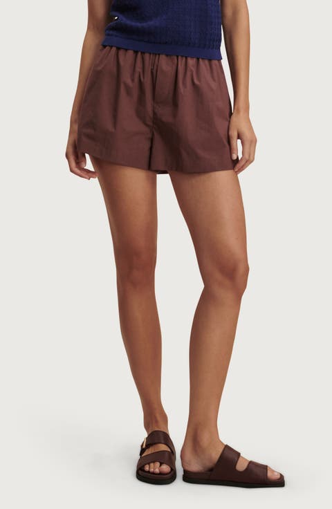 Morales Cotton Poplin Shorts