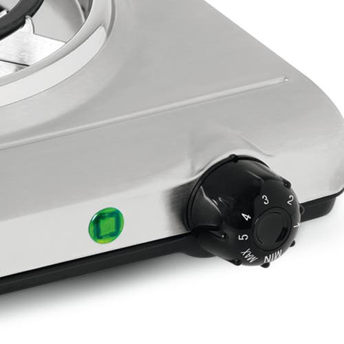 Salton Stainless Steel Portable Cooktop In Metallic