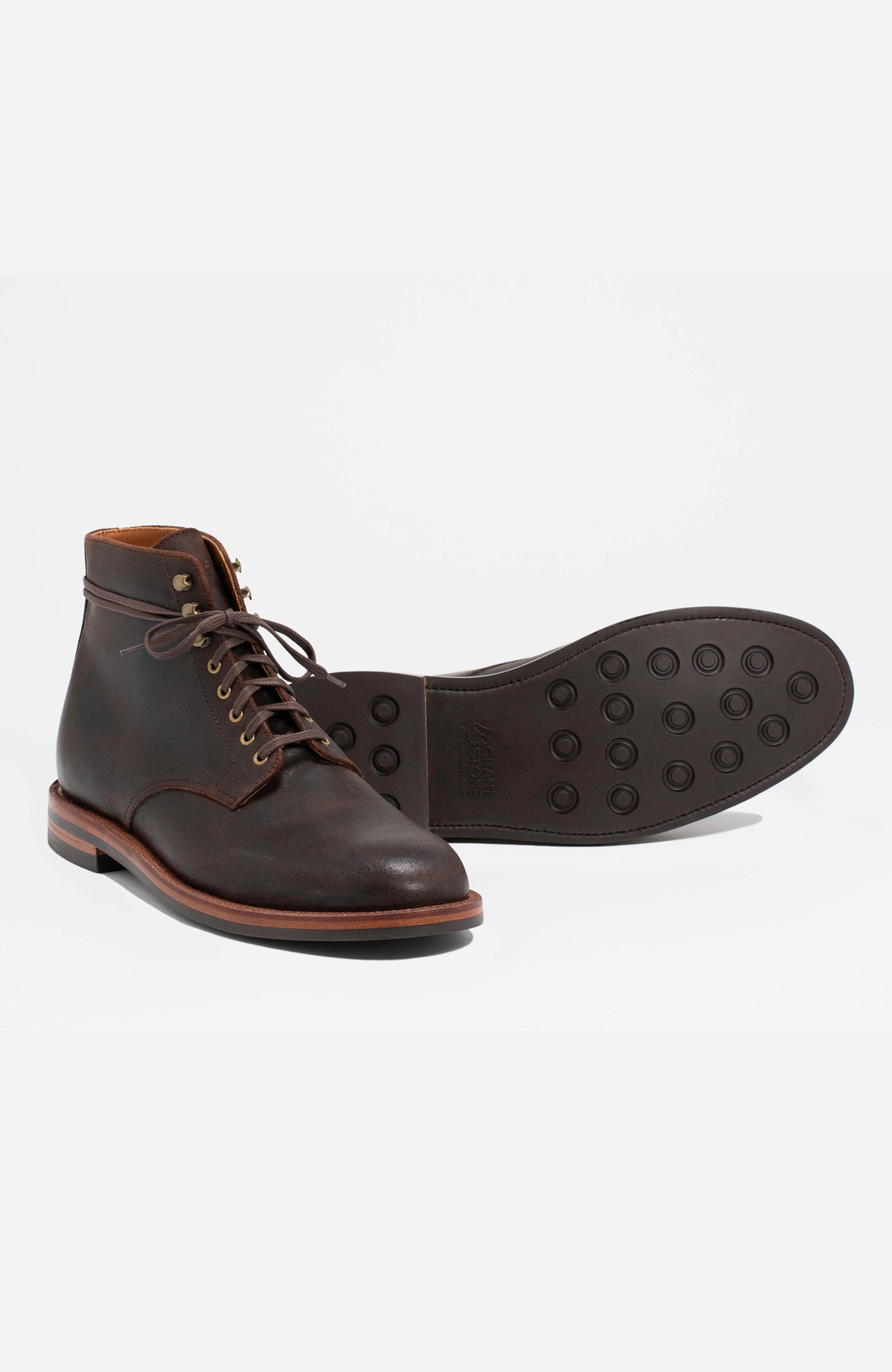 Grant Stone Edward Boot, Alternate, color, Tobacco Waxed Commander