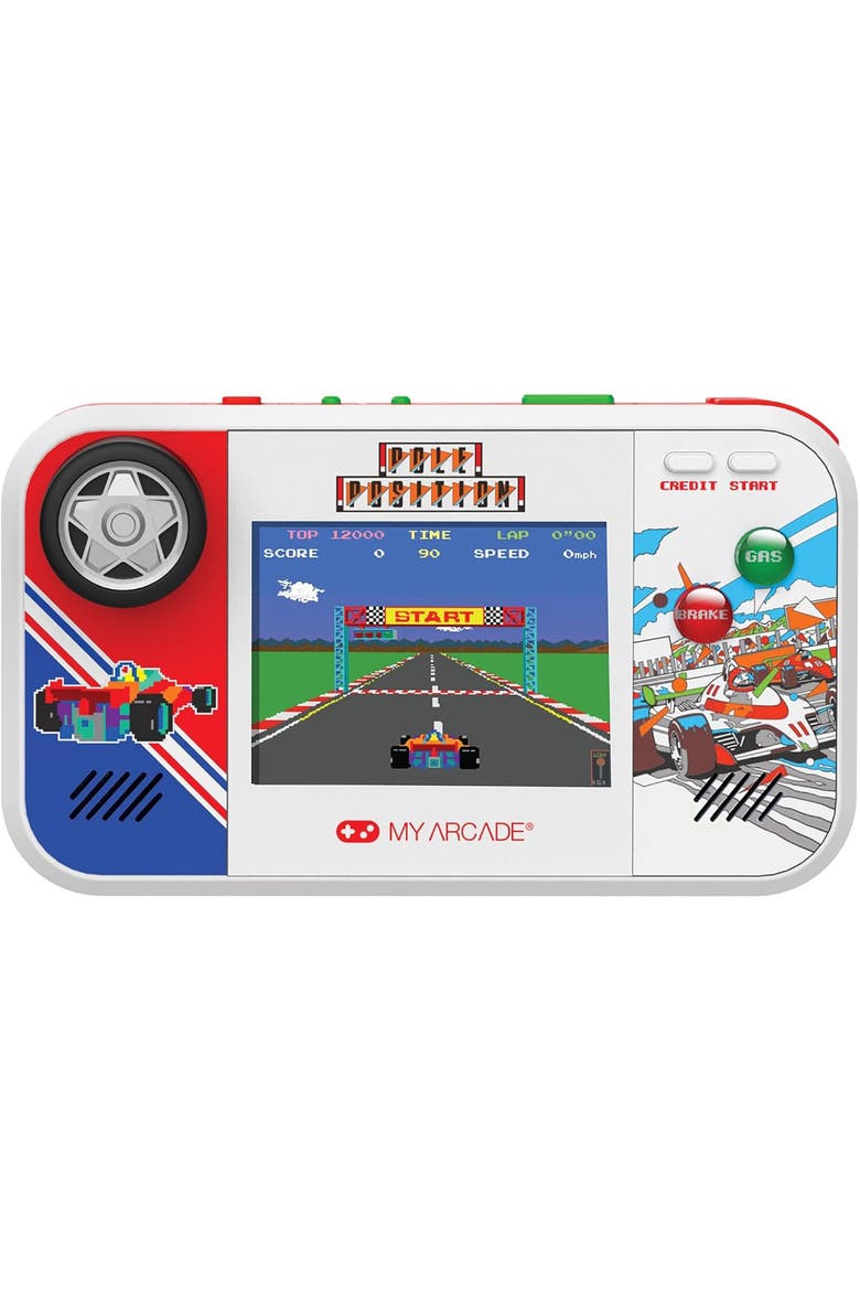 Myarcade Dgunl7035 Pole Position Pocket Player Max, Main, color, Multicolor