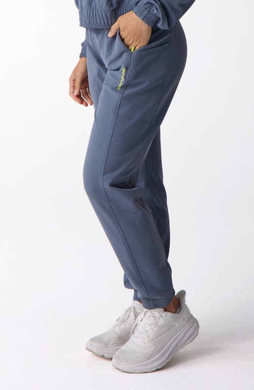 Centerline Athletics Courtside Track Pants In Blue