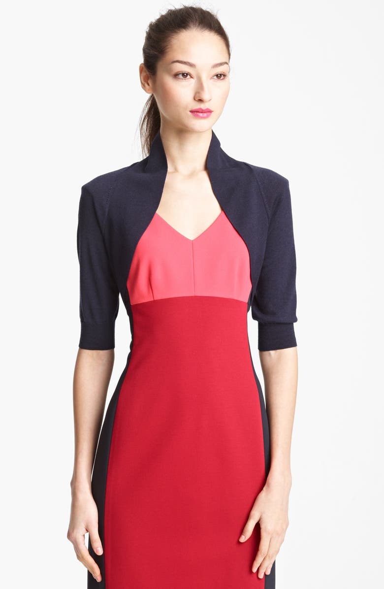 Lida Baday Superfine Merino Wool Blend Shrug, Main, color,