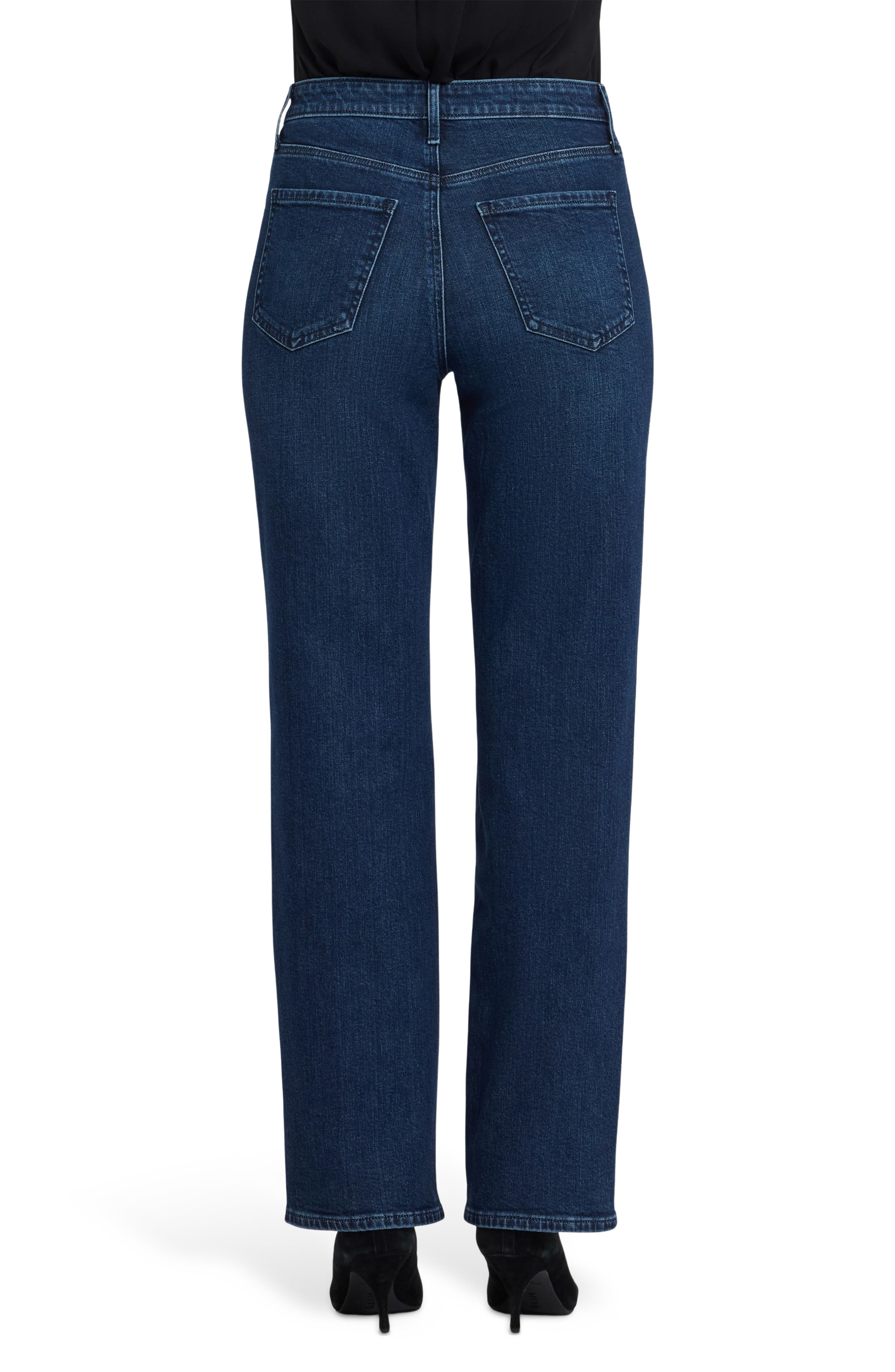 Rhinestone Ankle Straight Leg Jeans - image 2