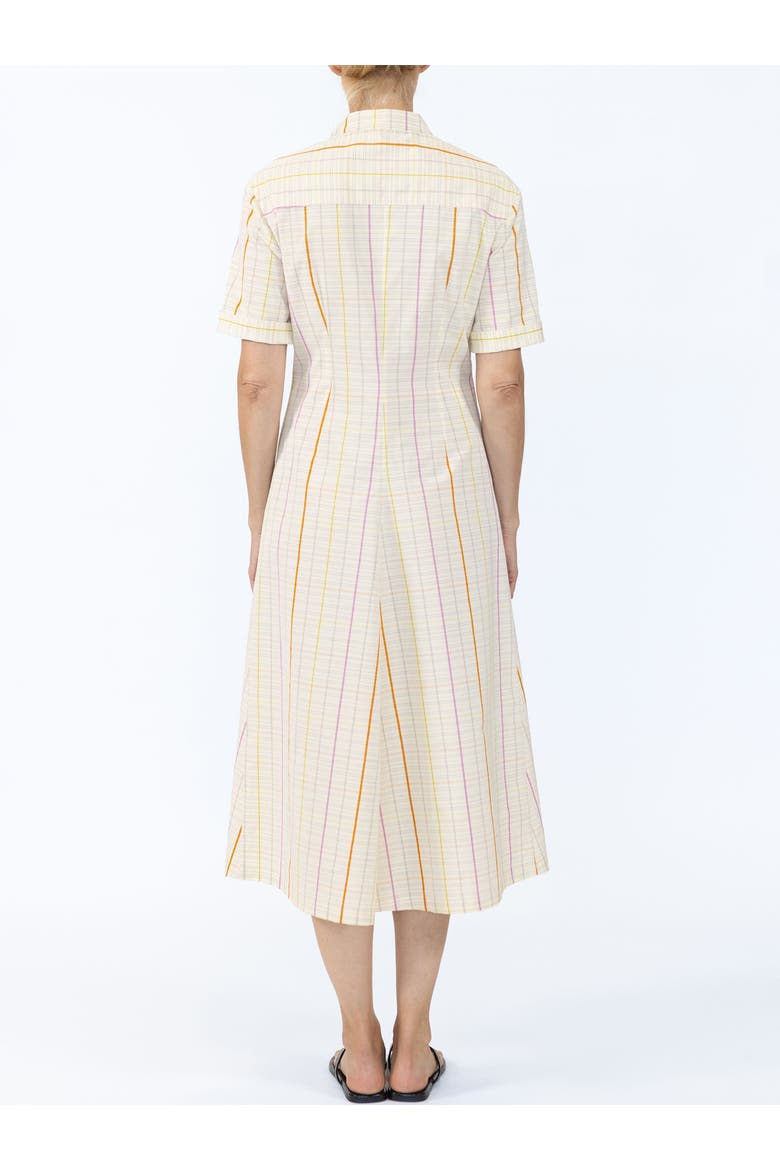 Noor Short sleeve shirtdress Ricci, Alternate, color, Nat/Pink/Yellow