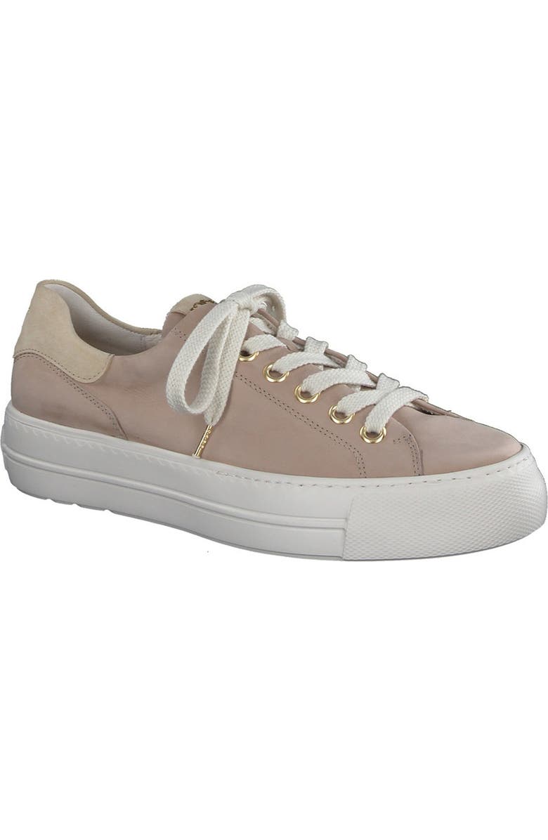 Paul Green Urban Platform Sneaker, Main, color, Antelope Sand Combo