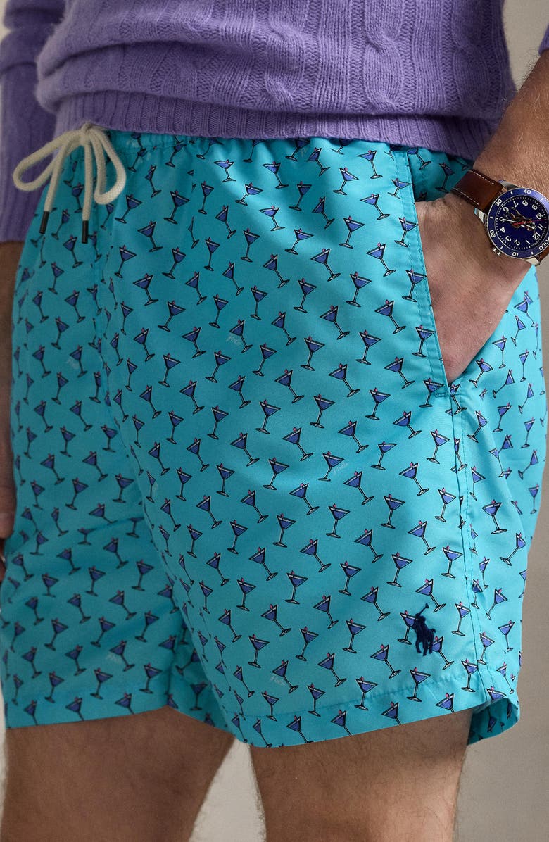 Polo Ralph Lauren Traveler Swim Trunks, Alternate, color, 