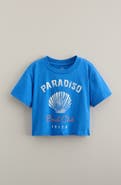 Treasure & Bond Kids' Crop Cotton Graphic T-Shirt