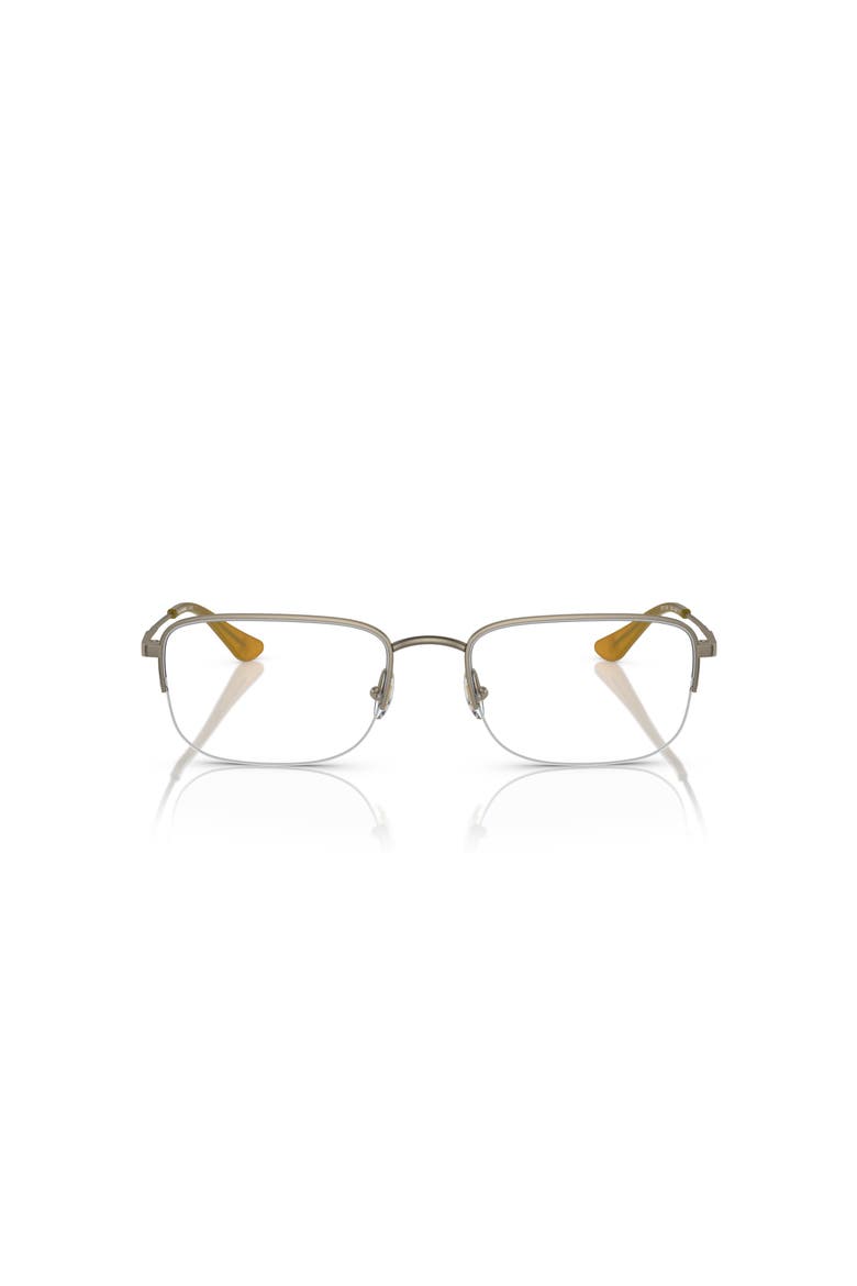 55mm Rectangle optical glasses, Alternate, color, Gold