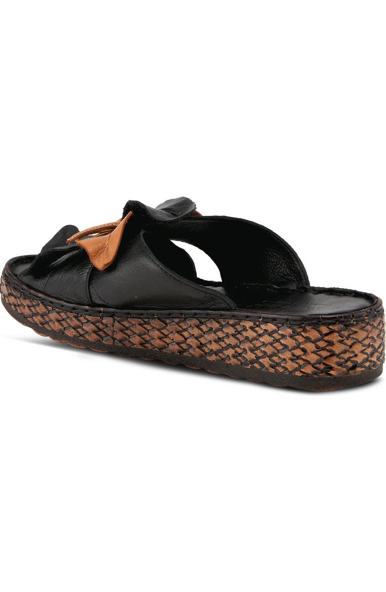 Spring Step Hilary Wedge Slide Sandal, Alternate, color, Black