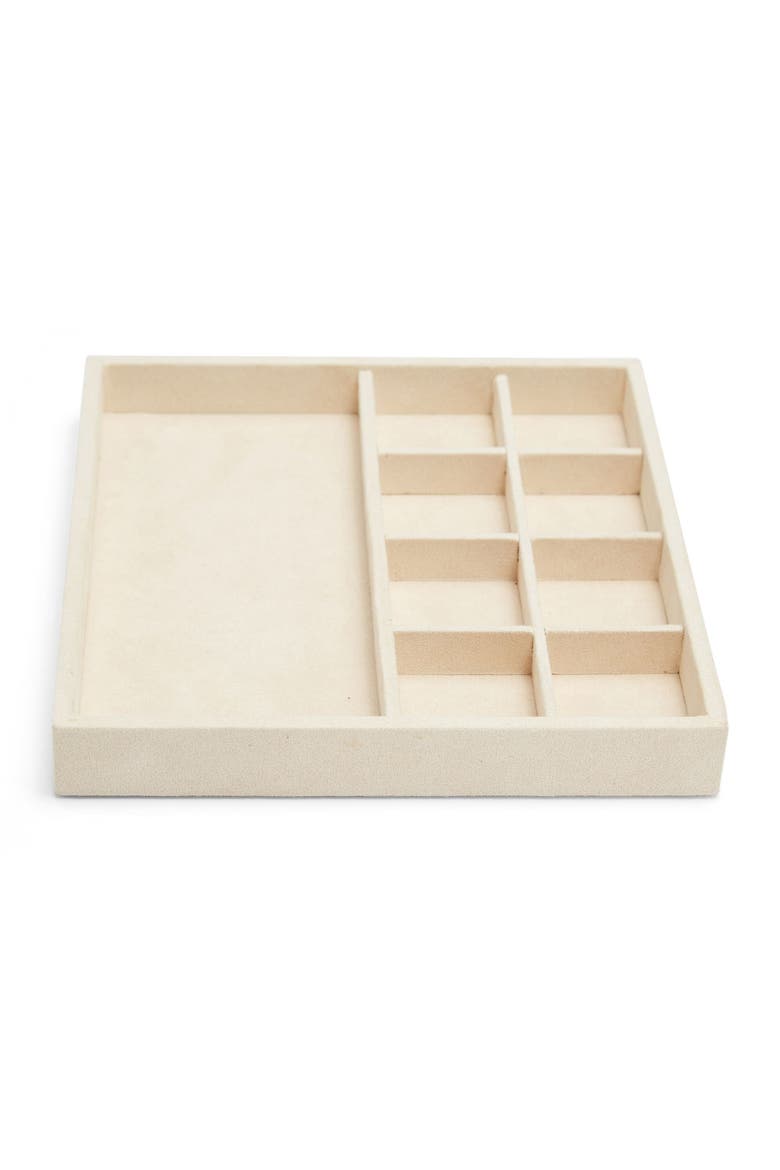 Vault Half Insert - Earring Multi Compartment, Alternate, color, Beige