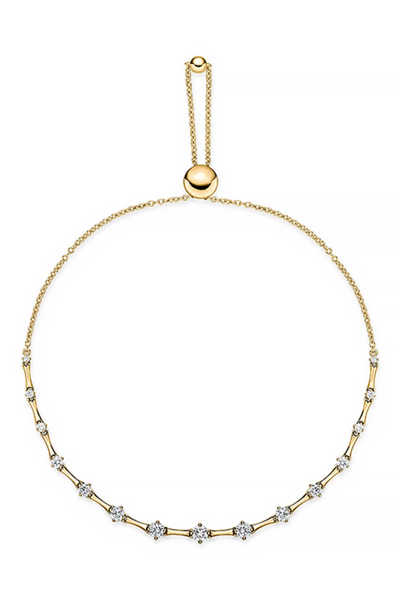 Cadence Bolo Diamond Bracelet, Main, color, YELLOW GOLD