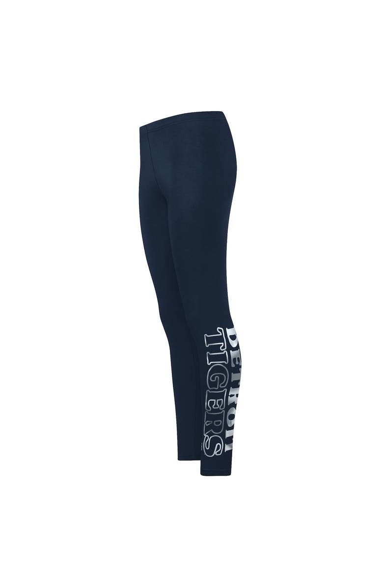 G-III 4HER BY CARL BANKS Women's G-III 4Her by Carl Banks Navy Detroit Tigers Stadium Leggings, Main, color, 