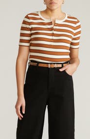 Universal Standard Stove Pipe Cotton Rib Henley
