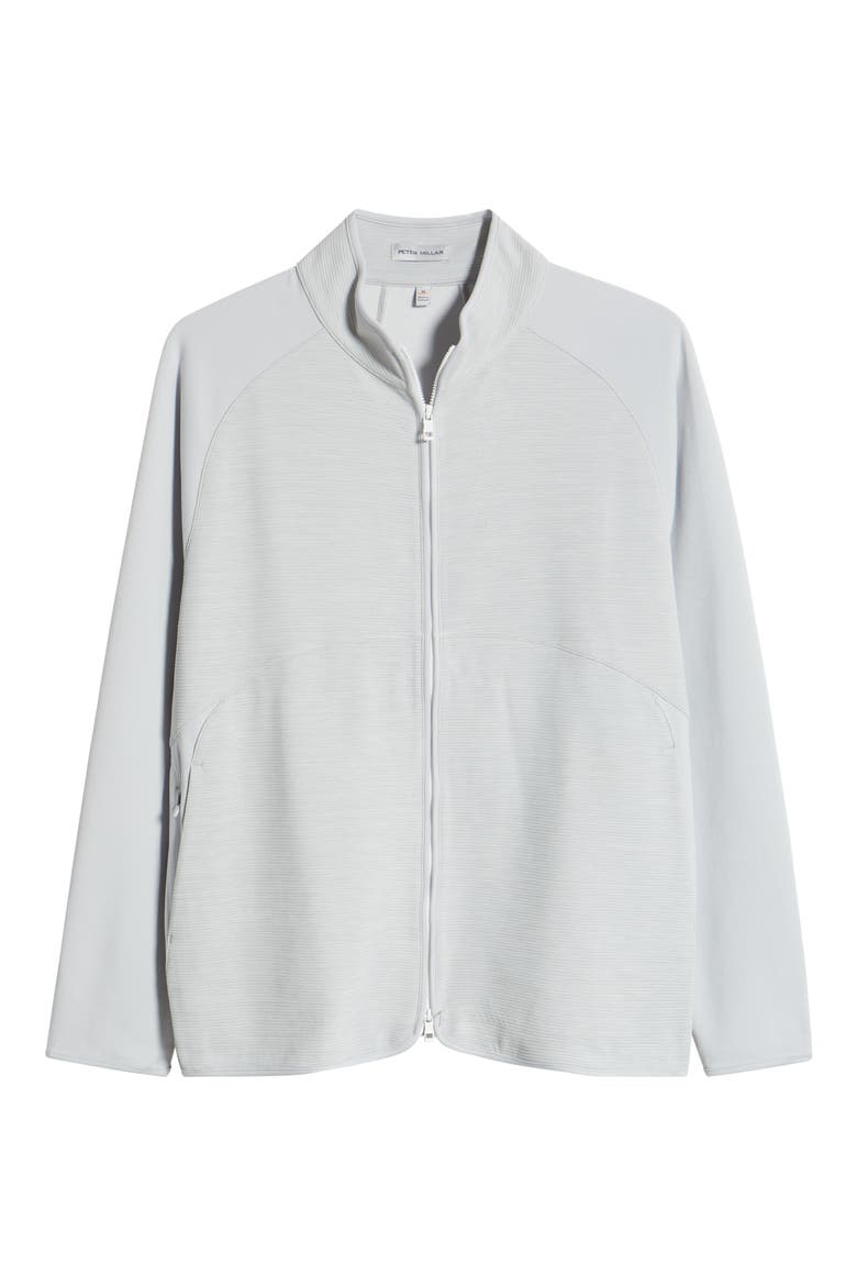 Vista Hybrid Performance Zip Jacket, Alternate, color, BRITISH GREY