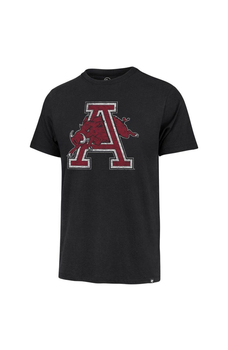 '47 Men's '47 Black Arkansas Razorbacks Premier Franklin T-Shirt, Alternate, color,