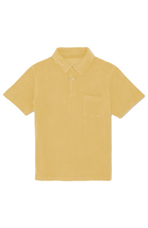 Missourim Terry Cloth Short Sleeve Polo