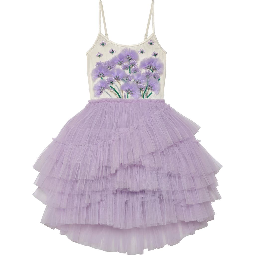 Tutu Du Monde Girl's Lavender Lounge Tutu Dress In Pastel Lilac Mix
