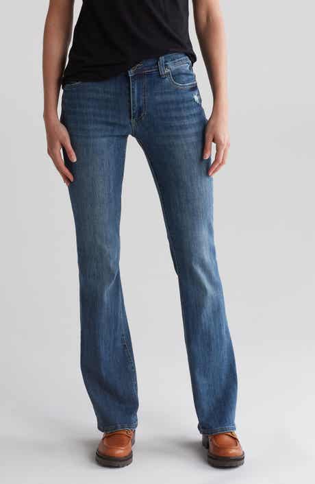 KUT from the Kloth Nicole Flap Back Bootcut Jeans