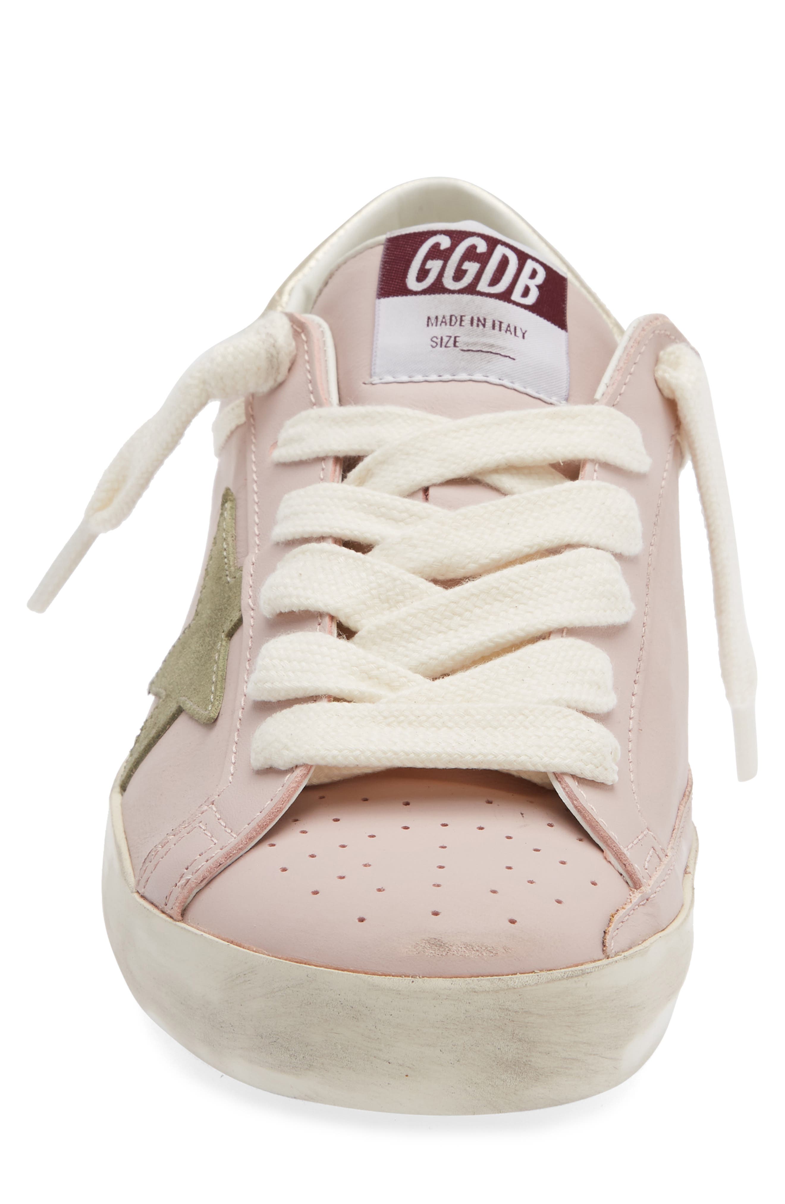 Golden Goose Super-Star Sneaker, Alternate, color, Light Pink/ Ice/ Platinum