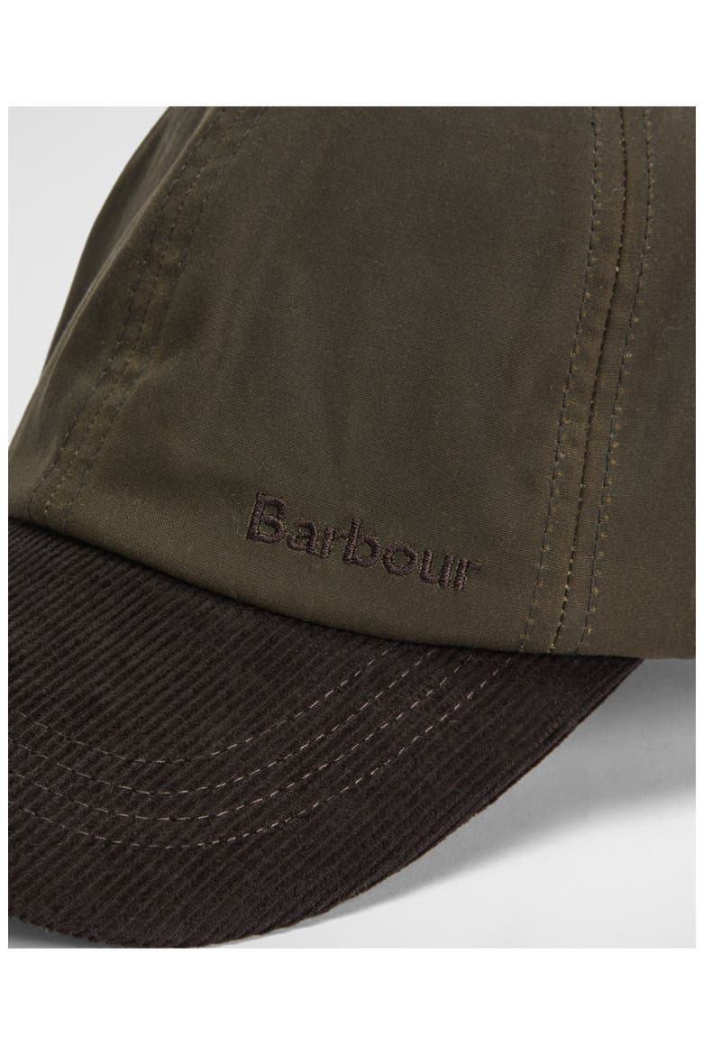 Ashby Adjustable Cotton Baseball Cap, Alternate, color, OLIVE/BROWN