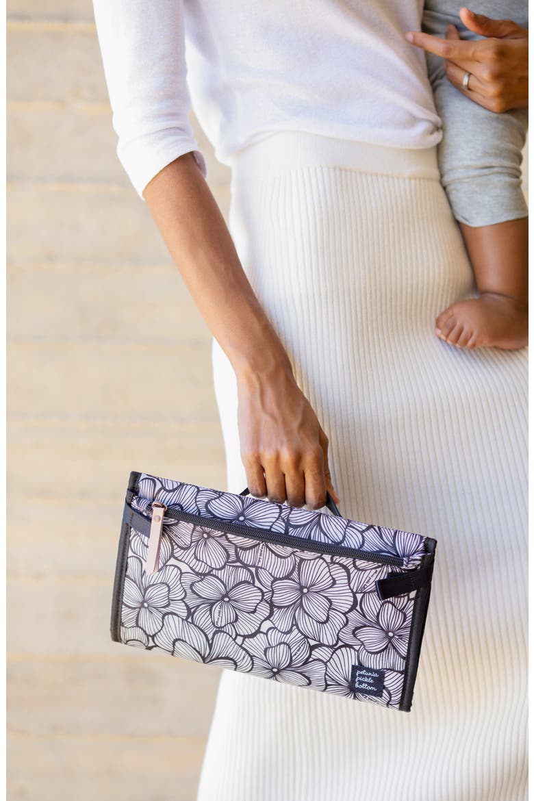 Nimble Diaper Clutch, Alternate, color, BORDEAUX BLOOMS