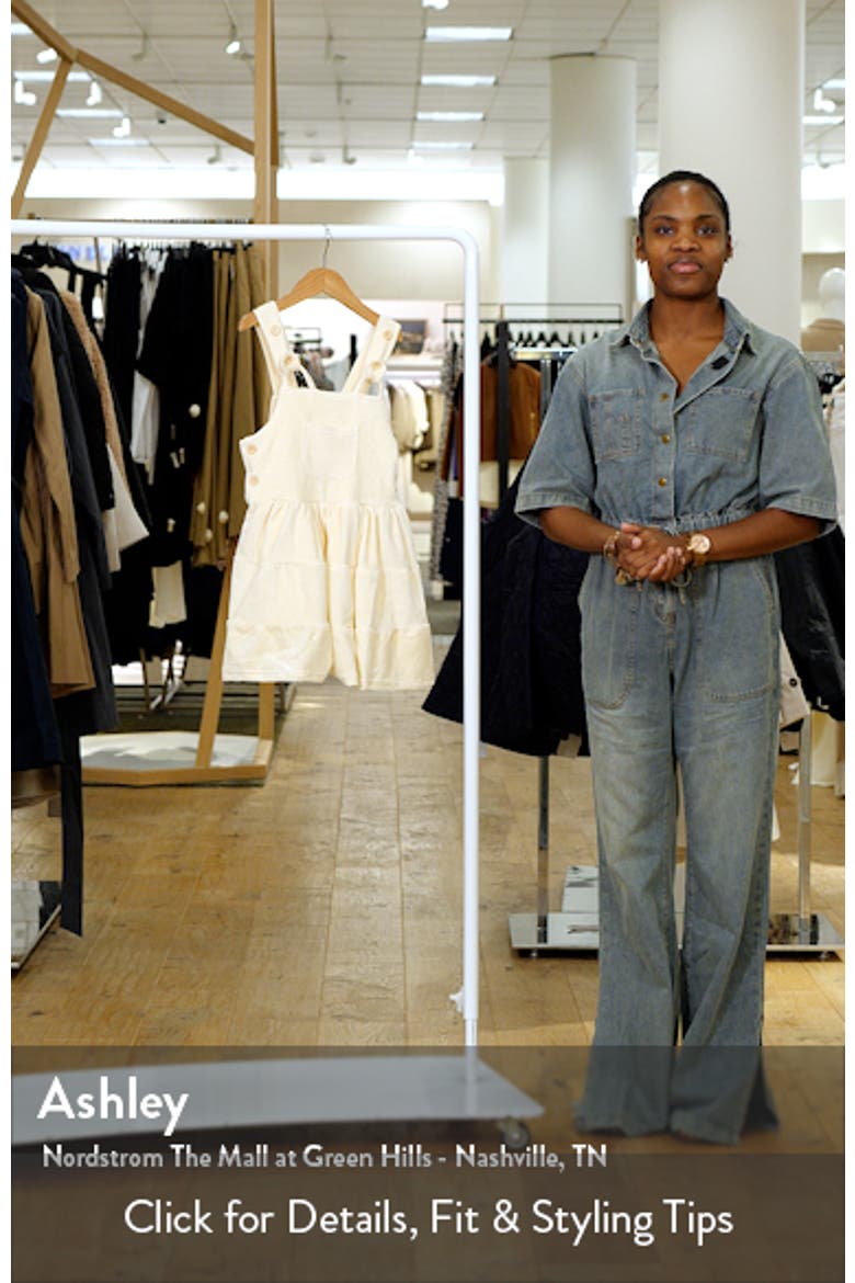 Kids' Corduroy Overall Dress video