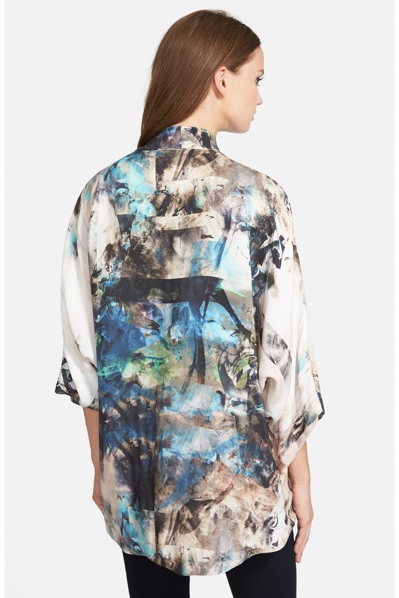 Open Kimono, Alternate, color, PEACH