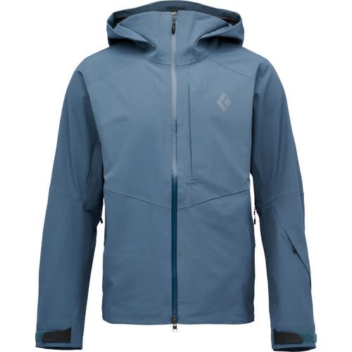 Black Diamond Recon Stretch Ski Shell In Blue