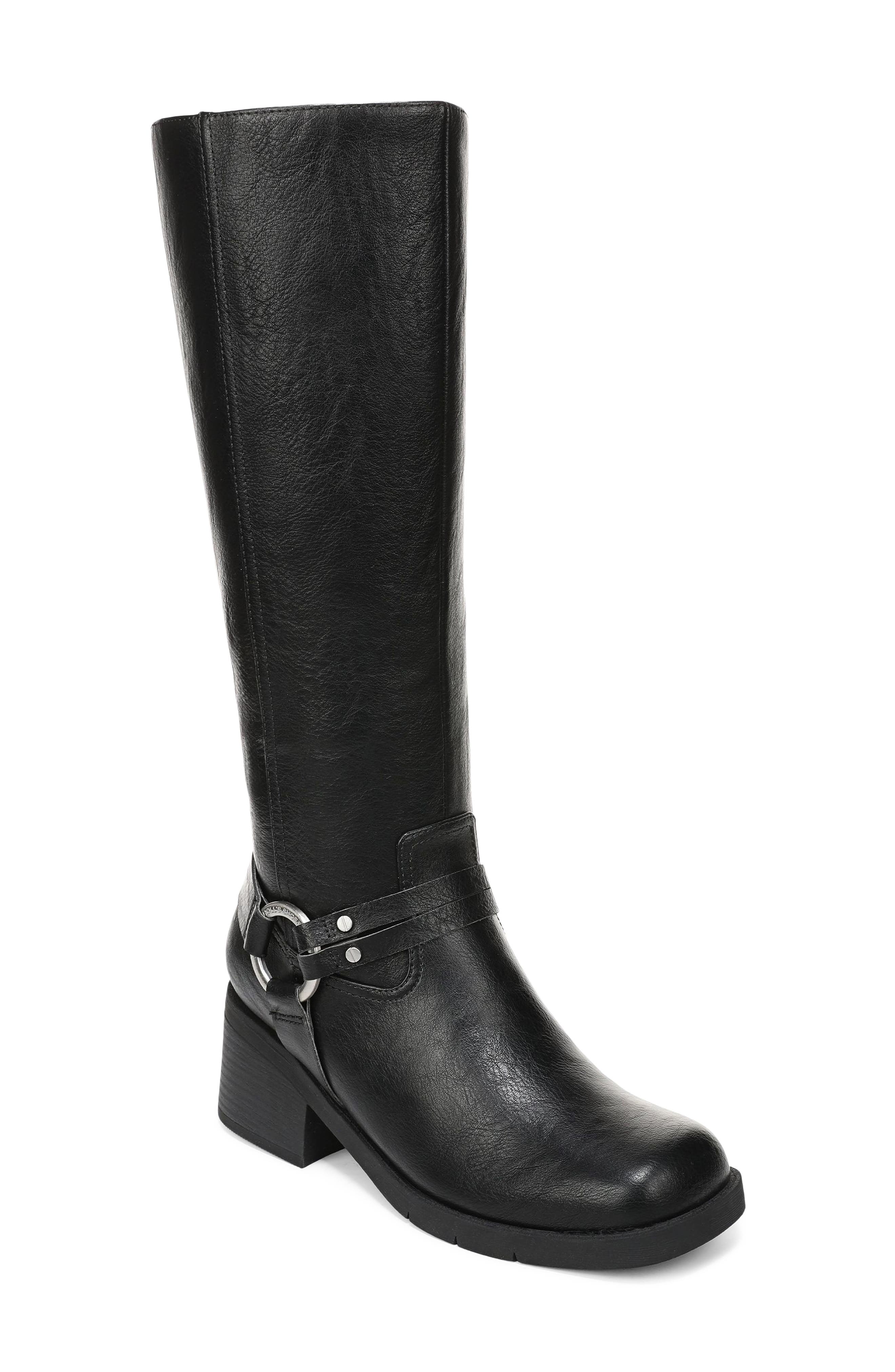 Joplin West Knee High Boot, Main, color, BLACK