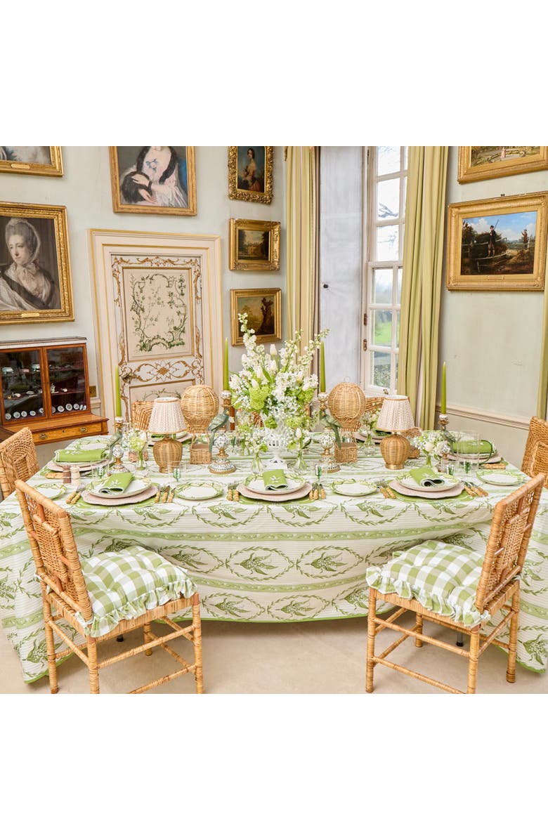 Mrs. Alice Lotus Lampshade, Alternate, color, Putty