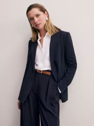The Fold Knighton Clever Crepe Blazer