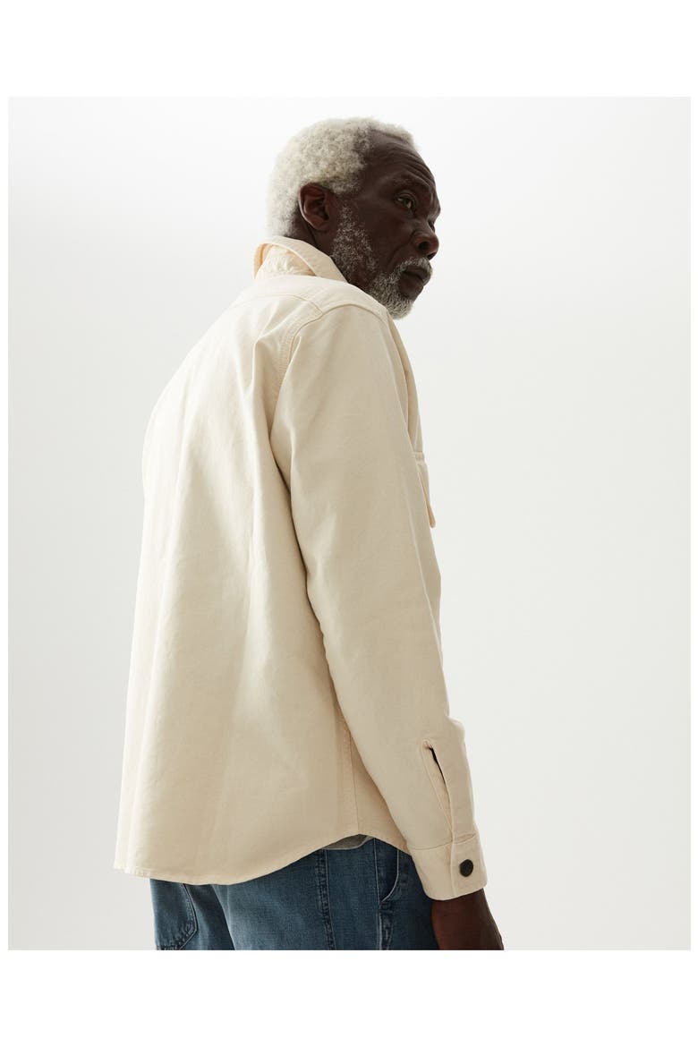 Kenny 2.0 Cotton Overshirt, Alternate, color, Ecru