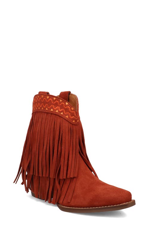Dingo Tapadero Western Boot In Rust