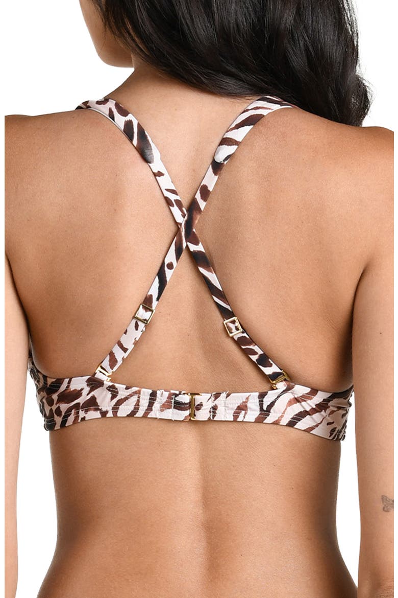 Fierce Territory Bikini Top, Alternate, color, TAUPE