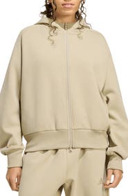 adidas Originals Soft Lux Zip Front Hoodie