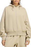 adidas Originals Soft Lux Zip Front Hoodie