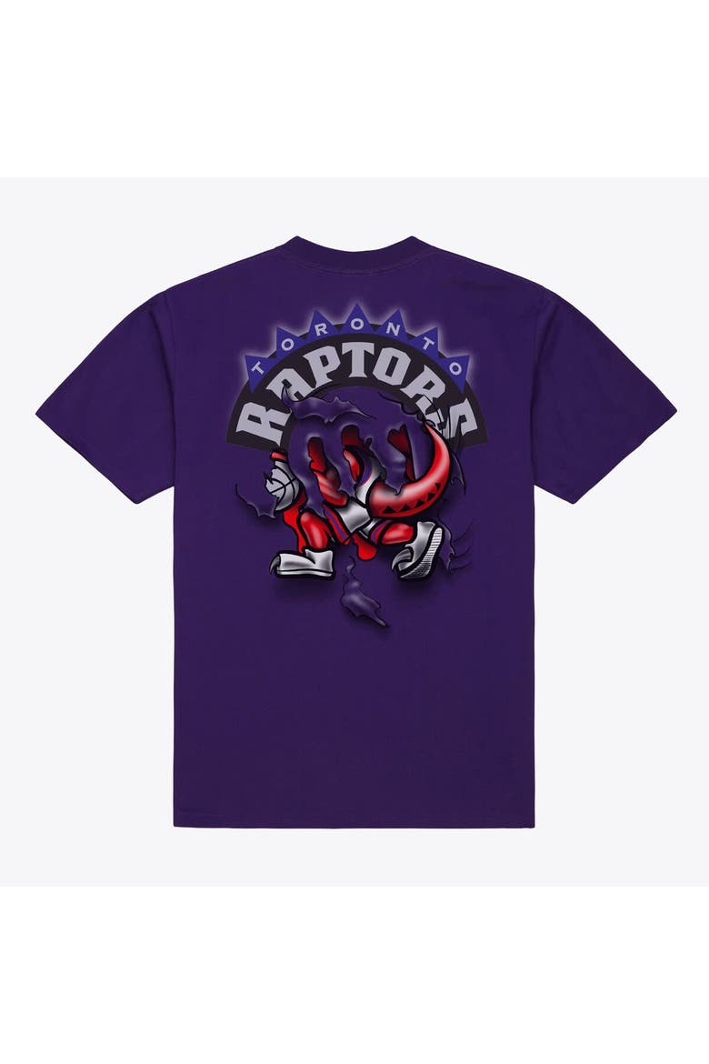 Men's Mitchell & Ness Purple Toronto Raptors Breakthrough T-Shirt, Alternate, color, Purple