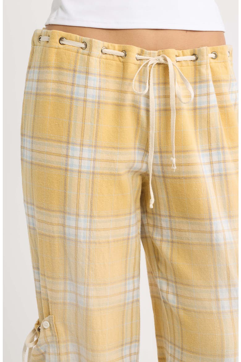 Vellora Low Rise Check Trousers, Alternate, color, MULTI