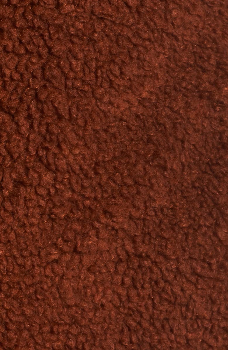 Kensie Faux Shearling Coat, Alternate, color, 