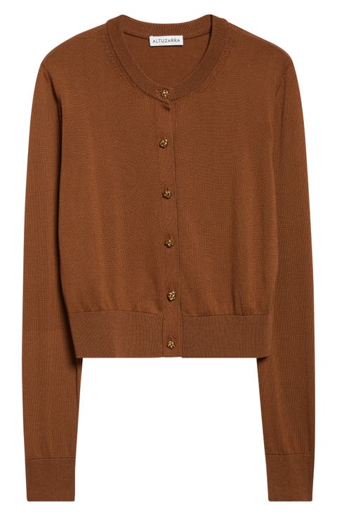 Maddox Cotton 
Silk Cardigan