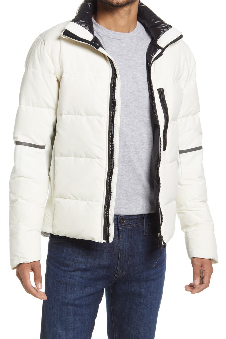 Hybridge 750 Fill Power Down Jacket, Main, color, N.STAR WH/BL DE LETOILE