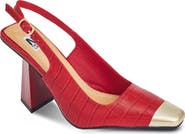 NINETY UNION Jane Cap Toe Slingback Pump