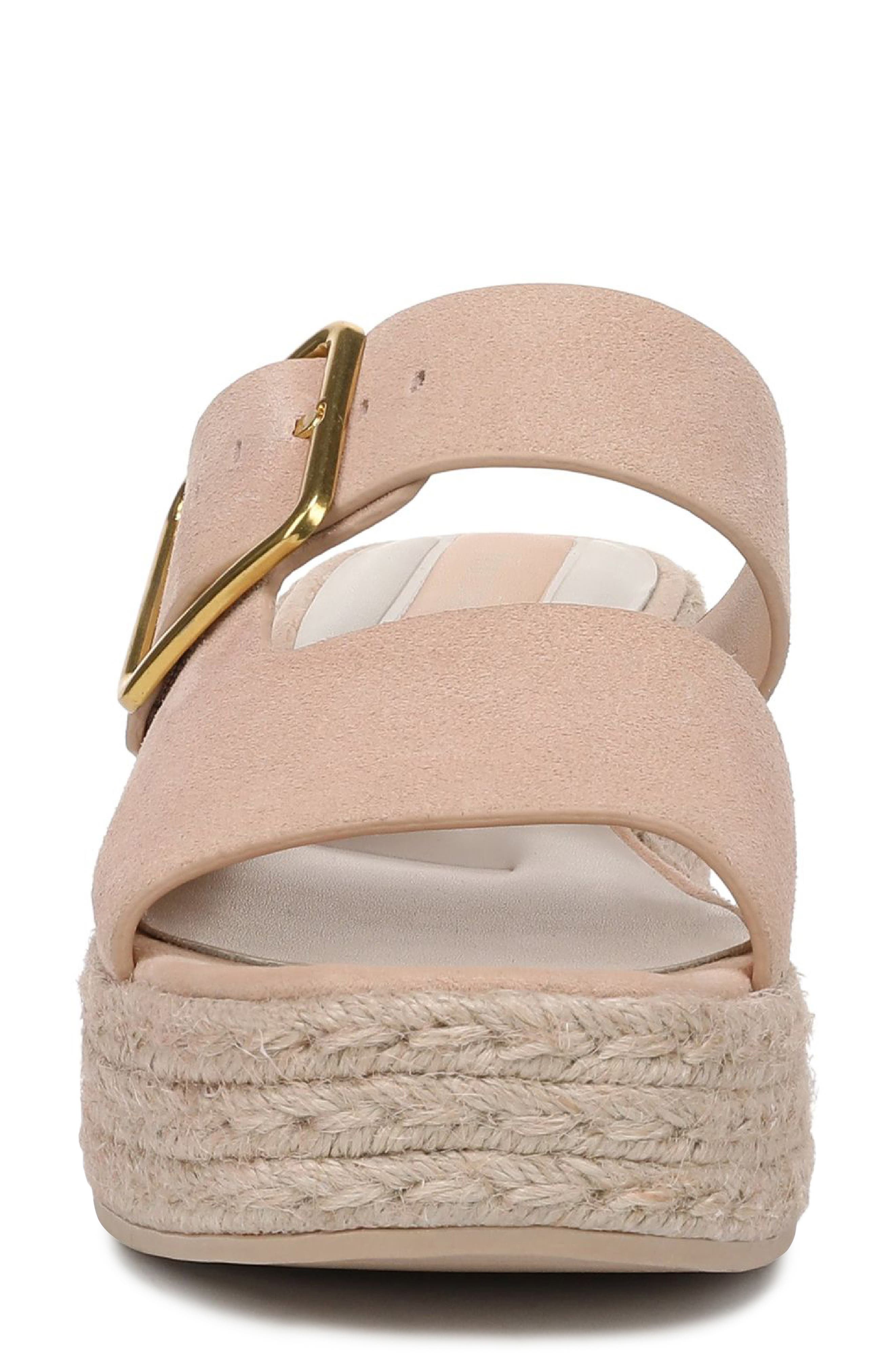 Taziana Platform Wedge Sandal, Alternate, color, PAPAYA SUEDE