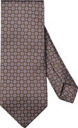 Eton Medallion Printed Silk Tie