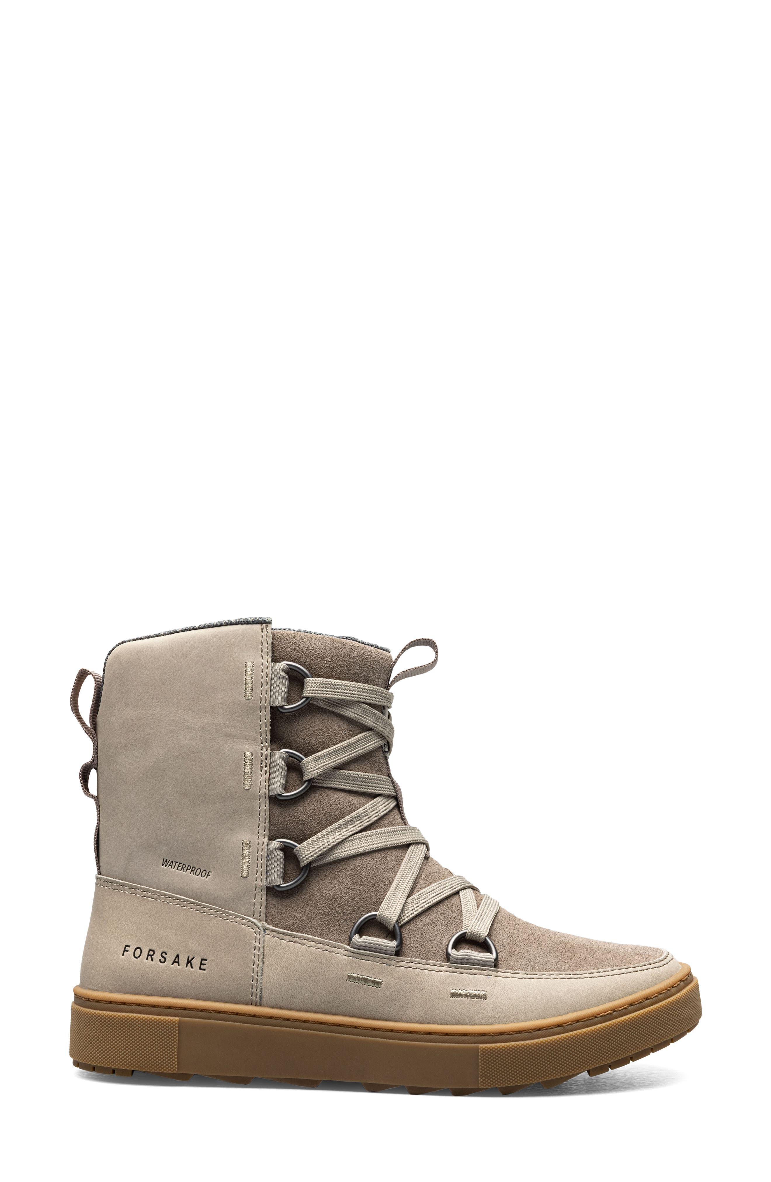 Forsake Lucie Insulated Waterproof Bootie, Alternate, color, Oatmeal