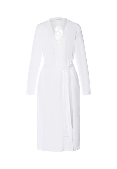 Belen Embroidered Cotton Robe