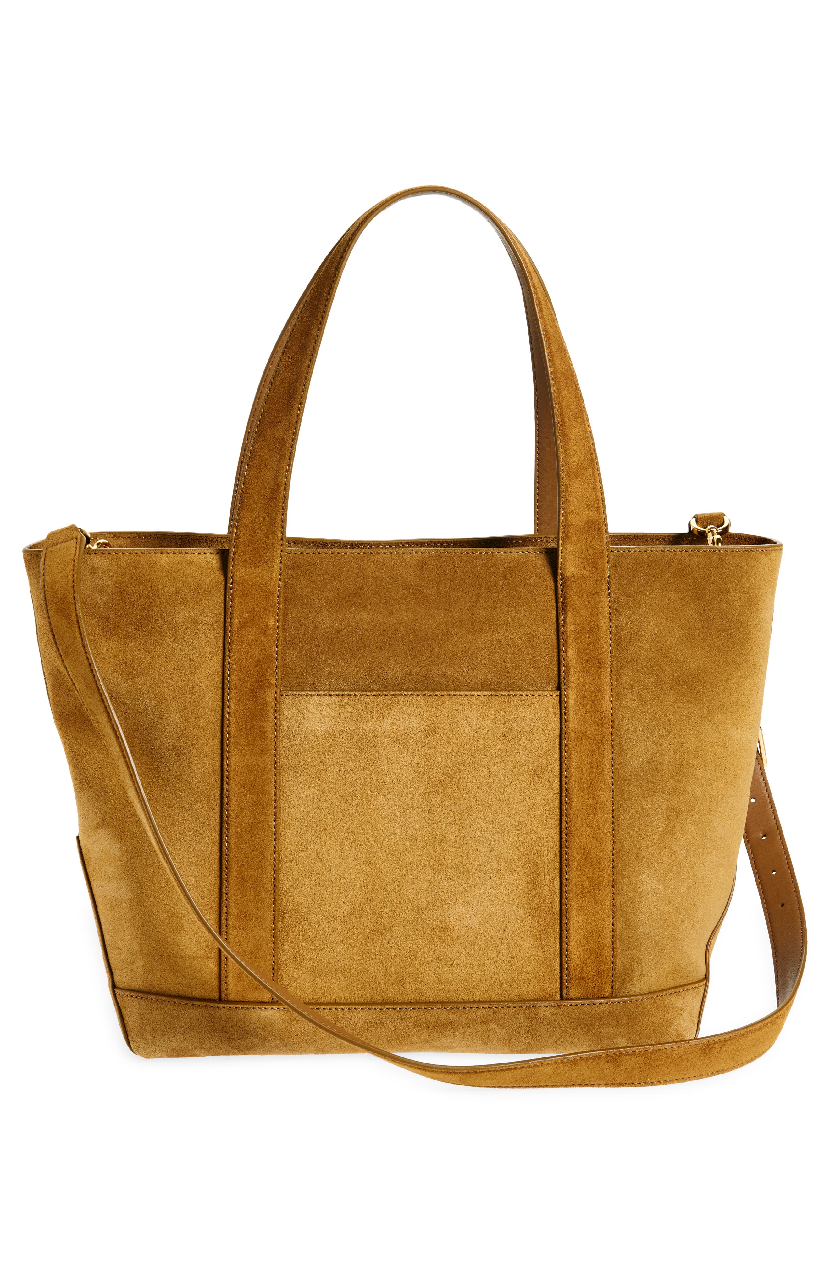 Veronica Beard Goody Grand Suede Tote Bag, Alternate, color, 
