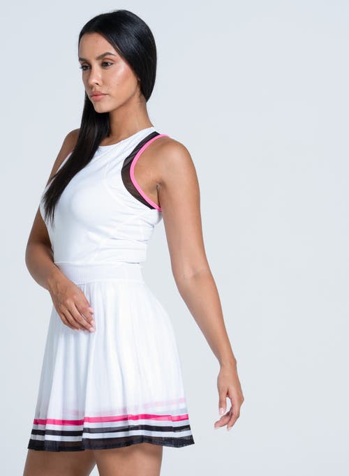 Lucky In Love Kinetic Energy Dress In White